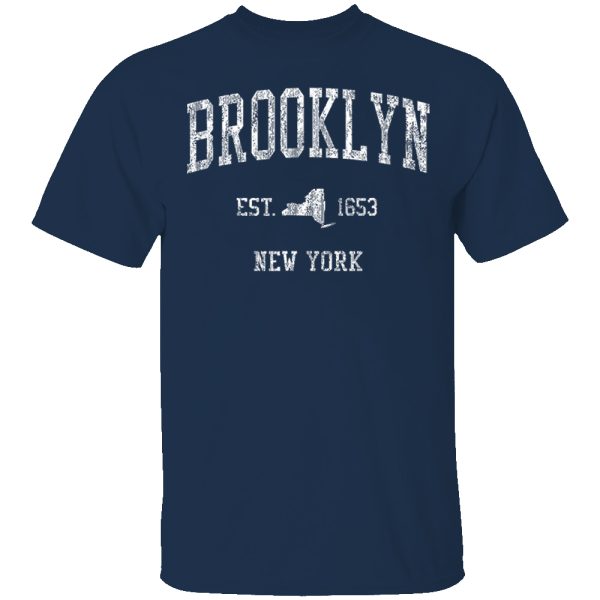 Brooklyn New York NY T-Shirt Vintage Retro Sports