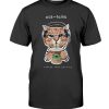 Cat in Headphone Cat-feine coffee then petting T-shirt