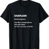 Chaplain Definition T-Shirt