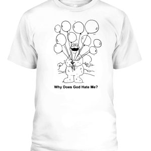 Cookie Monster Why Does God Hate Me Shirt Cookie Monster, Muppet, Sesame Street