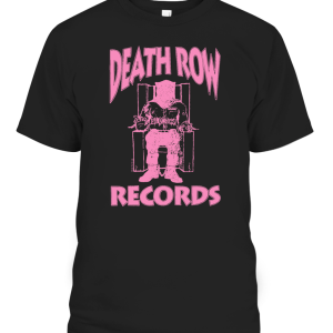 Death Row Records Logo Pink T-Shirt