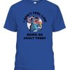 Disney Lilo and Stitch Don’t Feel Like Being an Adult Tee Funny Humor Disneyland Graphic Adult T-Shirt