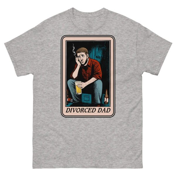 Divorced Dad Tarot Card Shirt