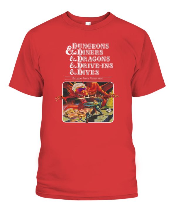 Dungeons & Diners & Dragons Drive-Ins & Dives Shirt