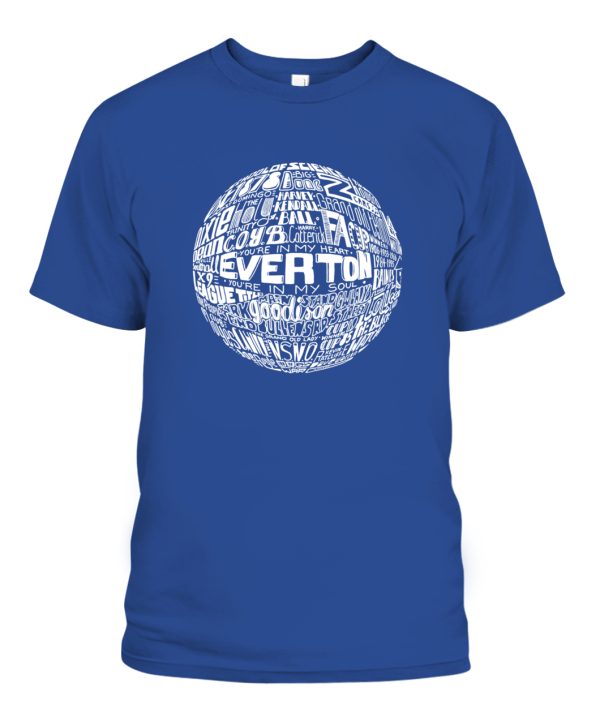 Everton – White Typography Print t-shirt