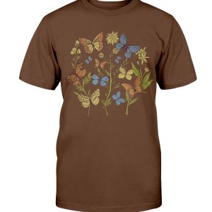 Fairy Grunge Fairycore Aesthetic Cottagecore Goth Butterfly T-Shirt