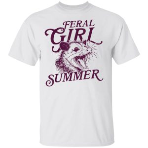 Feral Girl Summer Opossum Shirt