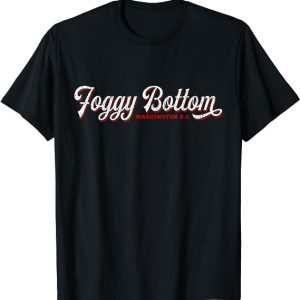 Foggy Bottom T-Shirt  Retro Washington DC Tee