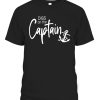 Funny Captain Wife Dibs on the Captain Shirt