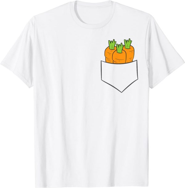 Funny Pocket Carrots Carrots In A Pocket Carrots T-Shirt