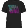 Funny Softball Player for Girls Youth and Teens T-Shirt