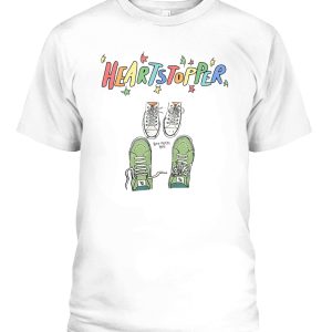 Heartstoppers Leaves Cute Shoes Heartstopper Love T-Shirt