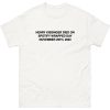 Henry Kissinger Died On Spotify Wrapped Day 2023 Shirt