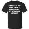 I’m Not Gay But When I Look Naked Dudes Shirt