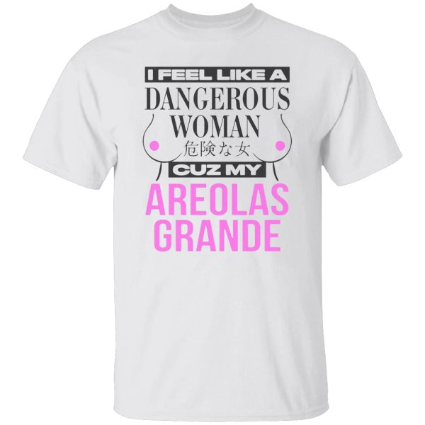 I Feel Like A Dangerous Woman Cuz My Areolas Grande Shirt