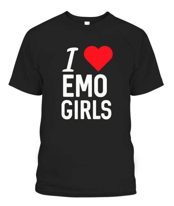 I LOVE HEART EMO GIRLS T-Shirt