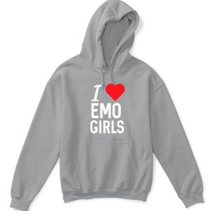 I LOVE HEART EMO GIRLS T Shirt 3