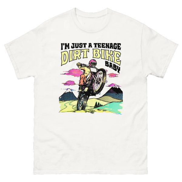 I’m Just A Teenage Dirt Bike Baby Shirt