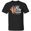 Its Not 4th July Until My Wiener Comes Out Funny Hotdog T-Shirt