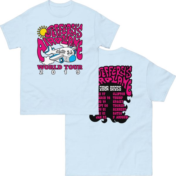 Jeffery’s Airplane World Tour 2019 Shirt