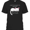 Lazy Cat Funny Kitty Work Office Excuse T-Shirt