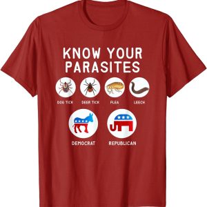 Libertarian T Shirt – Know Your Parasites
