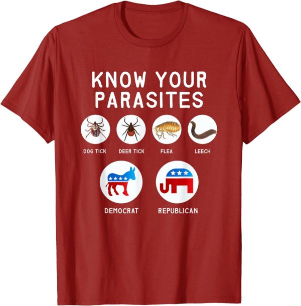 Libertarian T Shirt – Know Your Parasites