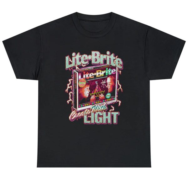 Lite Brite Create With Light Shirt