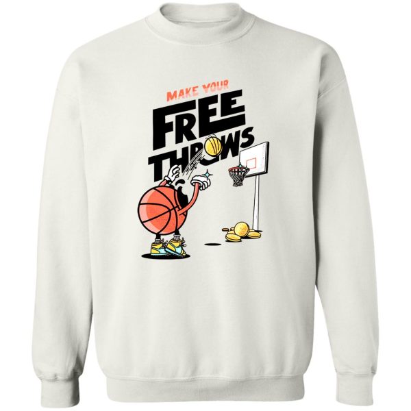 MAKE YOUR FREE THROWS GRAPHIC SHIRT NCAA Basketball March Madness 2023