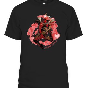 Marvel Deadpool I’m Crazy For You Valentine’s Day T-Shirt