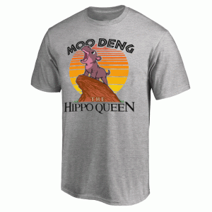 Moo Deng The Hippo Queen Shirt