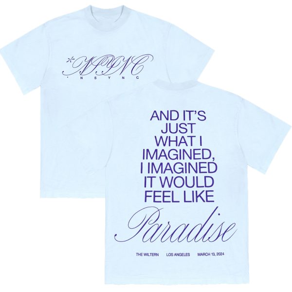 NSYNC PARADISE SHIRT