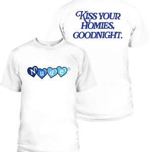 NUDE – KISS YOUR HOMIES SHIRT