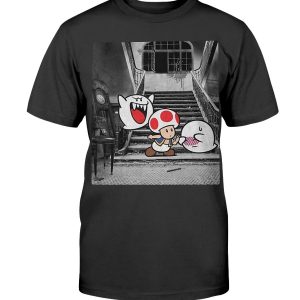 Nintendo Toad Meets a Boo T-Shirt