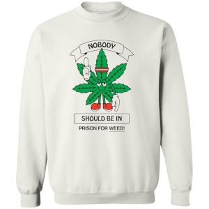 Nobody Should Be In Prison For Weed Shirt