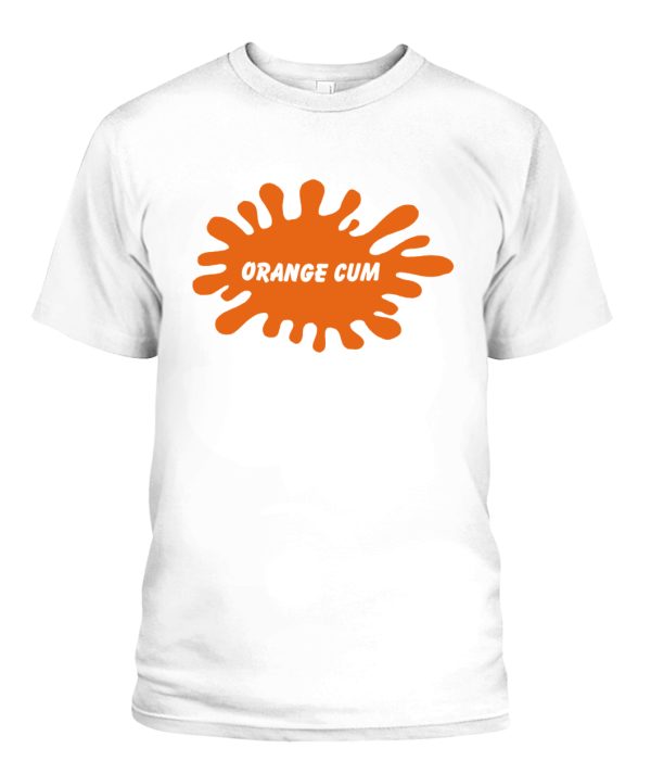 ORANGE CUM SHIRT NICKELODEON