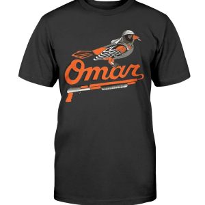 Omar The Wire Baltimore Oriole DMN T-Shirt