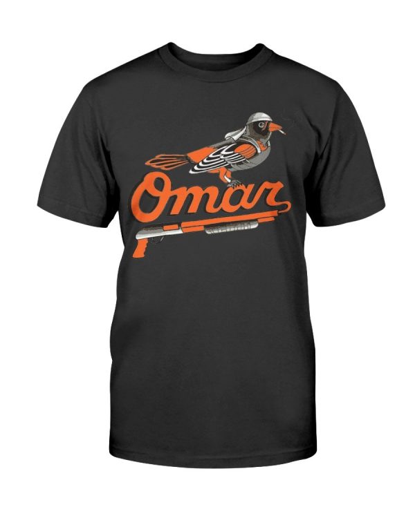 Omar The Wire Baltimore Oriole DMN T-Shirt