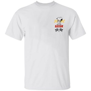 PEANUTS RACE CAR SHIRT