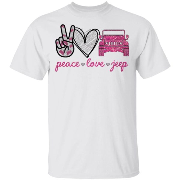 Peace Love Jeep Shirt