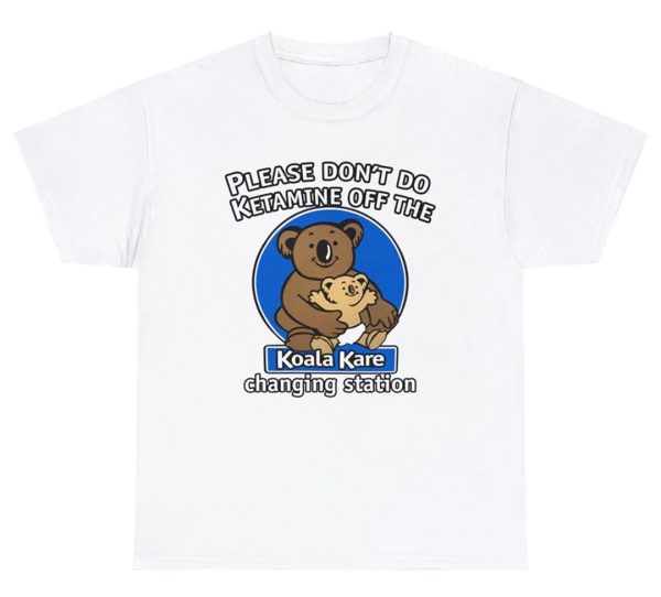 Please Don’t Do Off The Koala Kare Changing Station Shirt