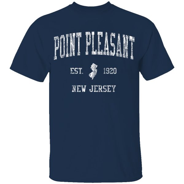 Point Pleasant New Jersey NJ T-Shirt Vintage Sports