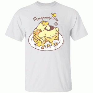 Pompompurin Pancake Friends Tee Shirt T-Shirt