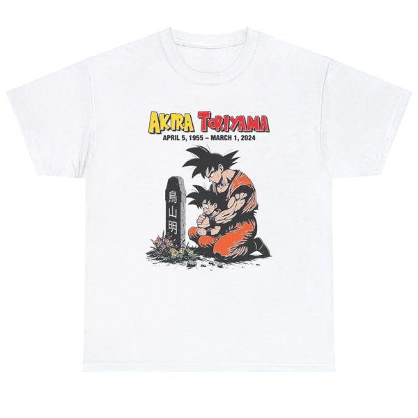 RIP Akira Toriyama Dragon Ball Z Shirt