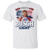 Red White And Busch Light Shirt