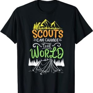 Scout Scouts Camp Mountains T-Shirt