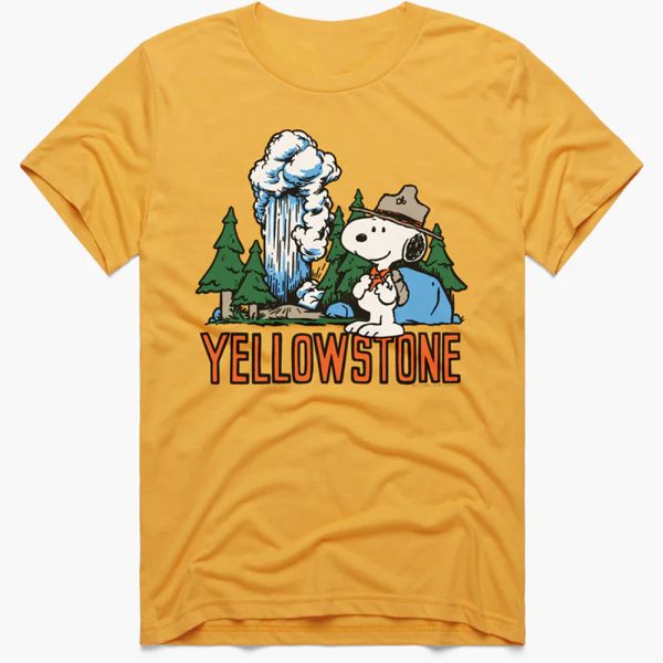 Snoopy x Yellowstone Shirt