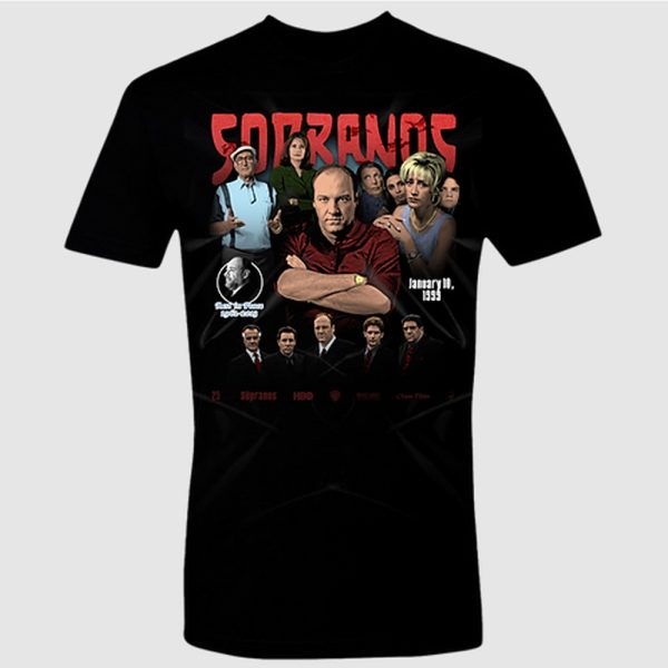 Sopranos 25 Bootleg Poster Shirt