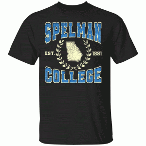 Spelman Vintage Retro College University Athletic Sports Tee T-Shirt
