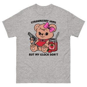 Strawberry Jams But My Glock Don't Shirt 1